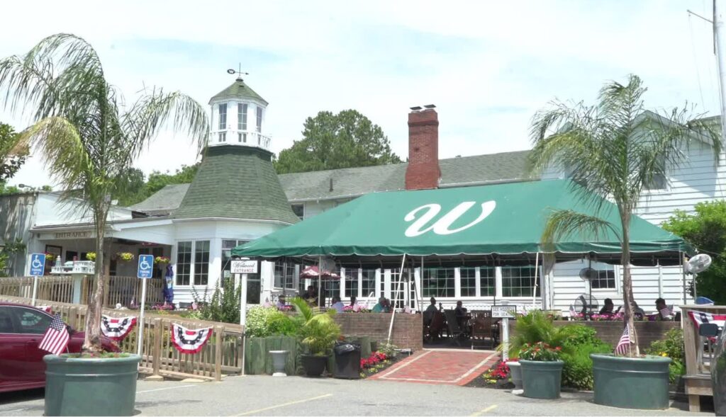 The Wellwood Restaurant is Located on the Scenic Northeast River in