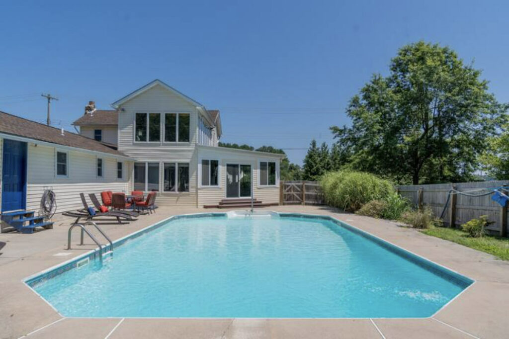 Pool House Rental Charlestown MD by The Wellwod