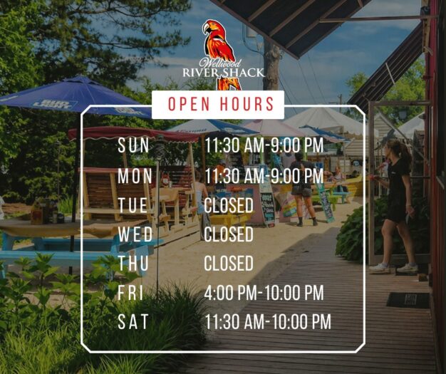 River Shack Hours